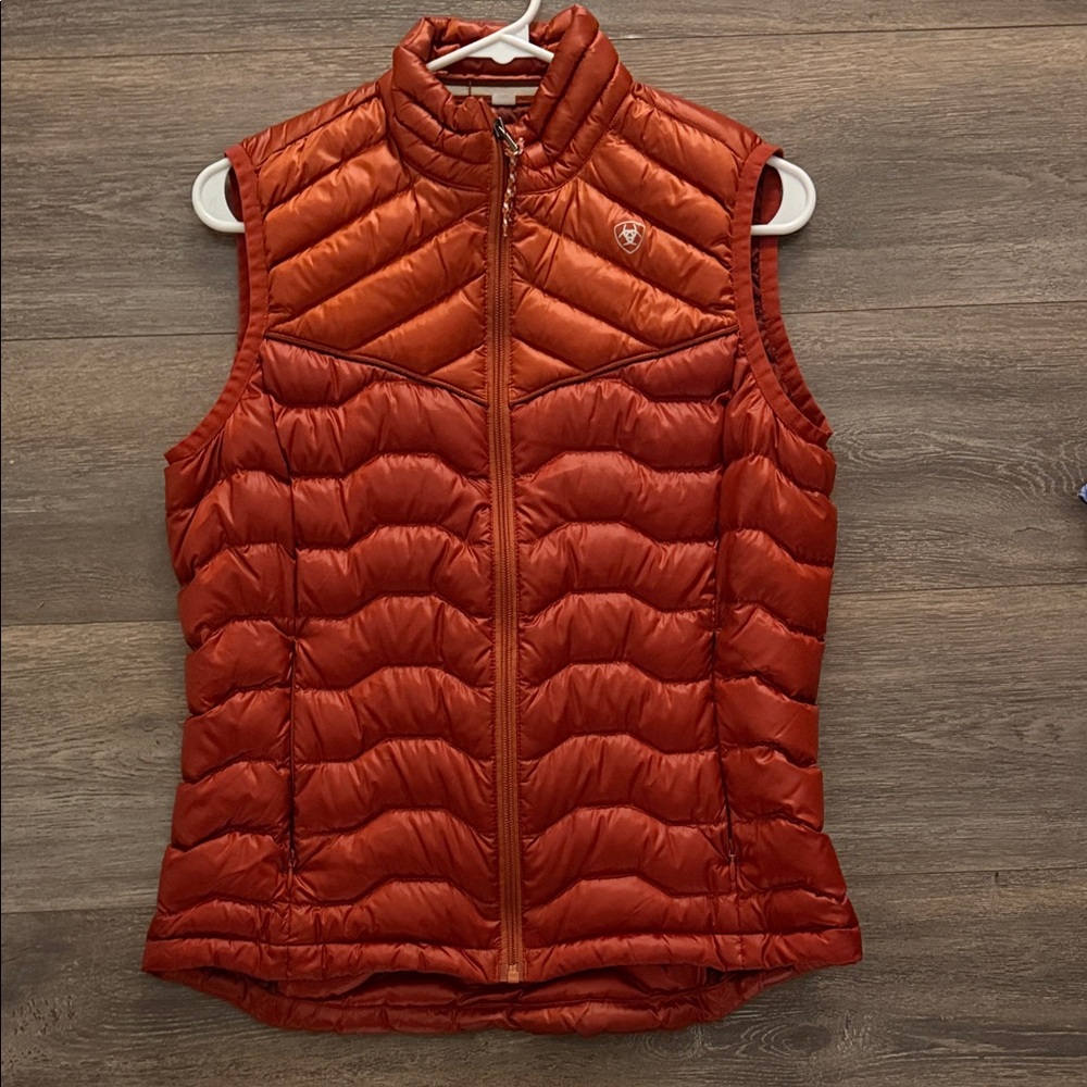 Ariat Rust Quilted Vest